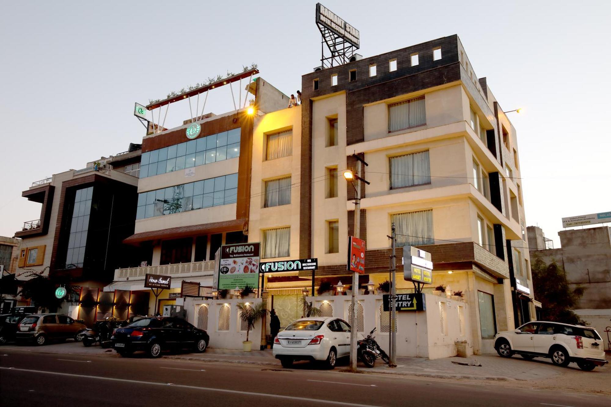 Hotel The Radiant Star Jaipur Exteriör bild